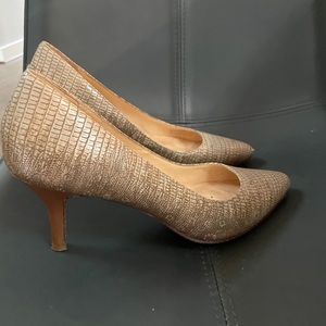 Brown Cole Haan Nike Air heels